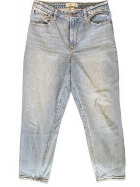 Abercrombie&Fitch | Mom High Rise Blue Jeans | Curve Love Size 30/10R